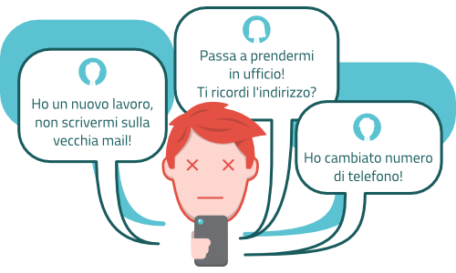 La tua rubrica ha un problema